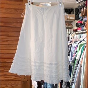 Nie+Zoe Linen skirt